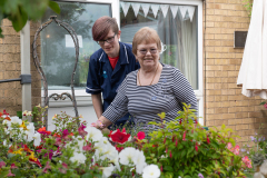 Abbey Village care home in Brigg - Outdoors