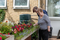 Abbey Village care home in Brigg - Outdoors